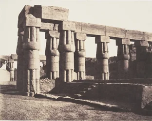 Louksor Tebas, Construcción Posterior - Galerías - Paralelas, 1851-52