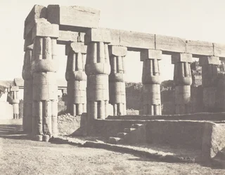 Louksor Tebas, Construcción Posterior - Galerías Paralelas, 1851-52, impreso 1853-54