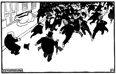 La manifestación