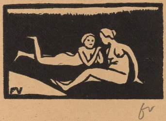 Bañistas en la hierba, 1893