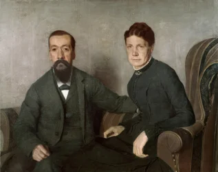 Retrato de los padres del artista