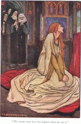 "Necesitamos tener lo más alto cuando lo vemos" (Ginebra) (litografía en color)