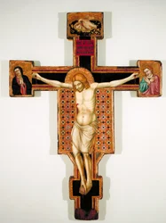 Crucifijo pintado, c.1325-35