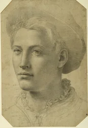 Retrato de un joven con gorra, c.1530-40