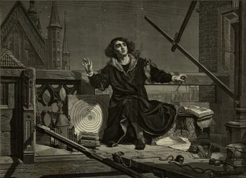Nicolás Copérnico después de Jan Matejko, 1874
