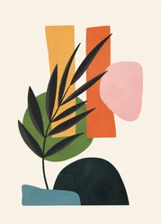 Formas vegetales abstractas