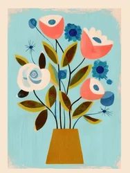 Ramo floral moderno