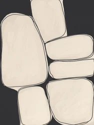 Formas orgánicas superpuestas