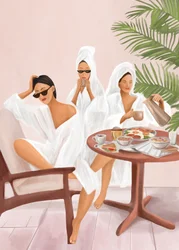 Un brunch con estilo en el spa
