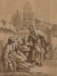 Cristo y la mujer de Samaria