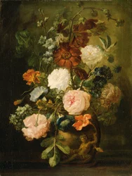 Jarrón de flores