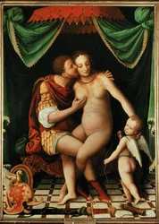 Venus y Marte (pintura sobre lienzo)