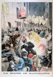 Una bomba en Barcelona, 1896