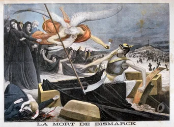 La muerte de Bismarck, 1898