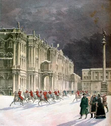 Palacio de Invierno, San Petersburgo, Rusia, 1891