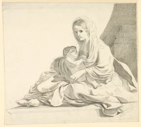 Mujer con niño