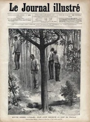 Cuatro hombres negros linchados, golpeados hasta la muerte y ahorcados por asesinar a un maestro de obras en Florida