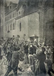 El comandante Esterhazy aclamado por la multitud que celebra su absolución