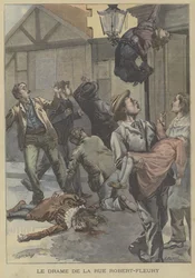 Asesinato y suicidio en la Rue Robert-Fleury, París