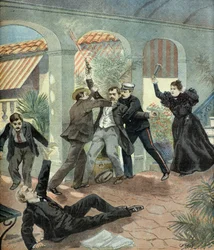 Asesinato de Antonio Cánovas del Castillo por el anarquista Michele Angiolillo