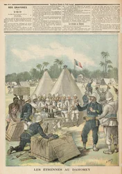 Cajas de Año Nuevo en Dahomey, de 