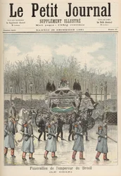 El funeral del emperador de Brasil: El carruaje, de 