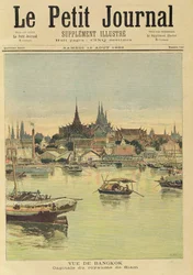 Vista de Bangkok, de 