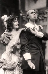 Louie Pounds y Powis Pinder en Lady Tatters, 1907