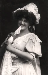 Marie Studholme 1875-1930, actriz inglesa, años 1900