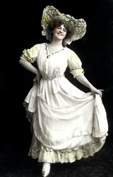Marie Studholme 1875-1930, actriz inglesa, principios del siglo XX