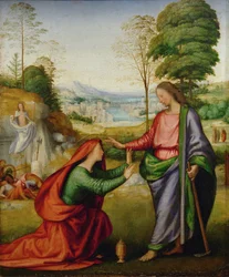 Noli me tangere - Santa María Magdalena encuentra a Cristo tras su resurrección ...