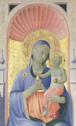 Retablo de Annalena, hacia 1430, de Giovanni da Fiesole conocido como Fra Angelico (1400-ca 1455), temple sobre madera