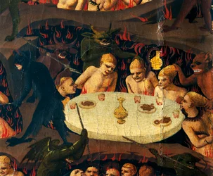 Juicio Final de Giovanni da Fiesole, conocido como Fra Angelico (circa 1400-1455), témpera sobre madera