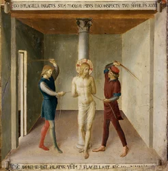 La flagelación. Vida de Cristo, Armadio degli Argenti.