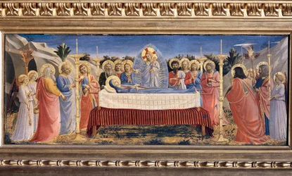 Los funerales de la Virgen