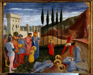 El martirio de los santos Cosme y Damián