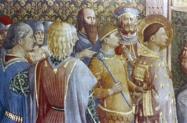 La condena de San Lorenzo por el emperador Valeriano