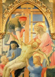 Retablo de Santa Trinita (detalle)