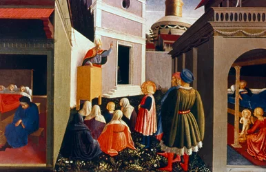 La vocación de San Nicolás, 1437