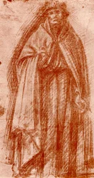 Estudio para la figura de un apóstol, 1913