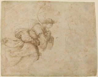 El ángel de la Anunciación (recto)