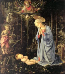 La Adoración en el Bosque, 1459