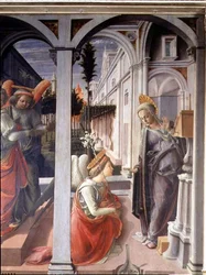 La Anunciación (detalle)