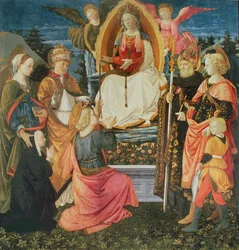 La Madonna del Cinturón Sagrado, 1456