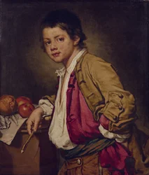 Italiano: Retrato de un joven pintor