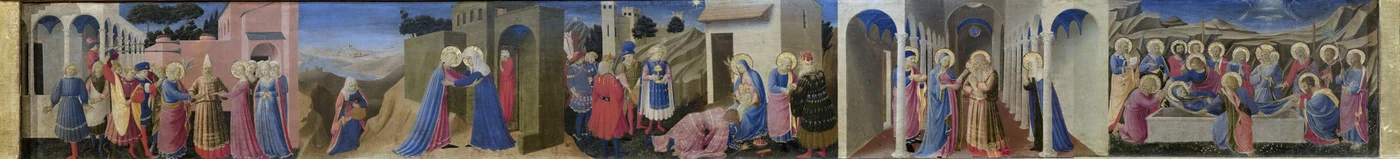 Predela del Retablo La Anunciación, c. 1433-1434