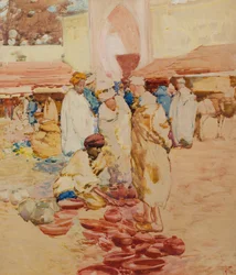 Mercado de la cerámica, Tánger