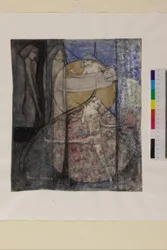 Mujer Detrás del Sol, c.1912-15