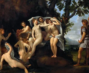 Diana y Acteón, hacia 1617