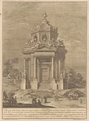 La Prima Macchina para la Chinea de 1782: El Templo de Jano